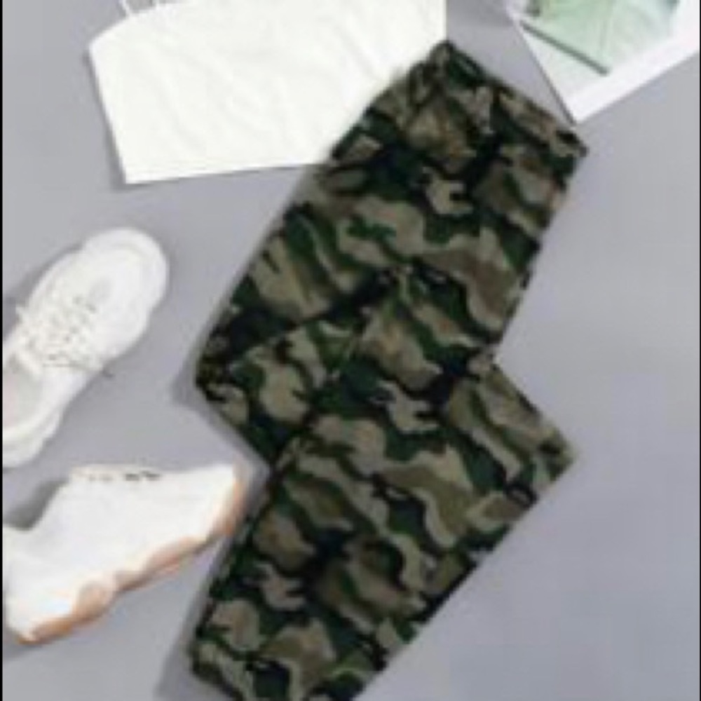 SHEIN camo sweats